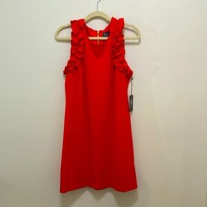 Women’s Vince Comuto Signature Luxury Ruffle Dress